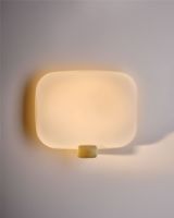 Bild von DCW Editions Light Me Tender Horizontal H: 25 cm - Aluminium/Weißglas 