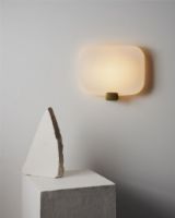 Bild von DCW Editions Light Me Tender Horizontal H: 25 cm - Aluminium/Weißglas 