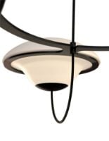 Bild von DCW Editions In The Air Pendelleuchte 3 Ø:106 cm - Aluminium/Weißglas