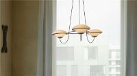 Bild von DCW Editions In The Air Pendelleuchte 3 Ø:106 cm - Aluminium/Weißglas