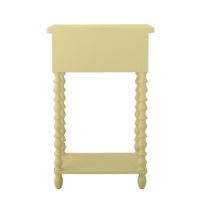 Bild von Bloomingville Salino Beistelltisch H: 70 cm - Kiefer/Gelb
