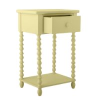 Bild von Bloomingville Salino Beistelltisch H: 70 cm - Kiefer/Gelb