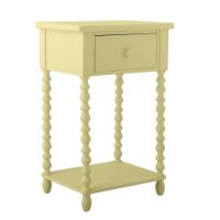 Bild von Bloomingville Salino Beistelltisch H: 70 cm - Kiefer/Gelb