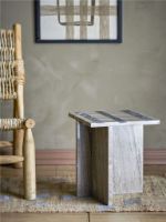 Bild von Bloomingville Clea Beistelltisch H: 40 cm - Brauner Marmor