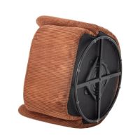 Bild von Bloomingville Pradi Loungesessel H: 73 cm - Samt/Orange