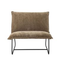 Bild von Bloomingville Cape Loungesessel H: 80 cm - Brown Curly