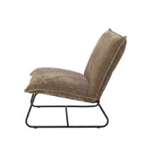 Bild von Bloomingville Cape Loungesessel H: 80 cm - Brown Curly