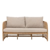 Bild von Bloomingville Penzano Sofa L: 164 cm – Natürliches geflochtenes Polyrattan