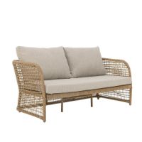 Bild von Bloomingville Penzano Sofa L: 164 cm – Natürliches geflochtenes Polyrattan