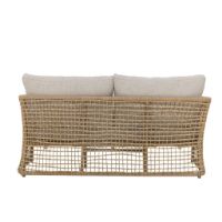 Bild von Bloomingville Penzano Sofa L: 164 cm – Natürliches geflochtenes Polyrattan