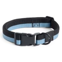 Bild von HAY Hundehalsband Flach M/L: 65 cm - Blau/Schwarz