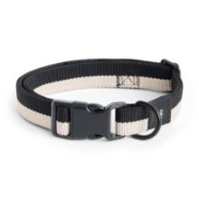 Bild von HAY Hundehalsband Flach M/L: 65 cm - Schwarz/Weiß