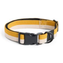Bild von HAY Hundehalsband flach M/L: 65 cm - Off-White/Ocker