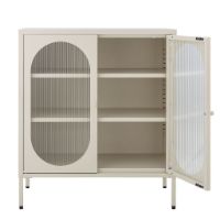 Bild von Bloomingville Salvo Schrank H: 90 cm - Natur/Metall