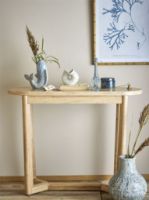 Bild von Bloomingville Serrone Konsolentisch L: 100 cm - Natur/Gummibaumholz