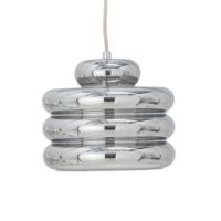 Bild von Bloomingville Spike Hausmeister H: 20 cm - Silber/Glas