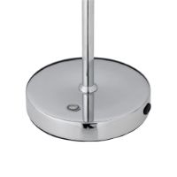 Bild von Bloomingville Lianna wiederaufladbare tragbare Lampe H: 28 cm – Silber/Metall