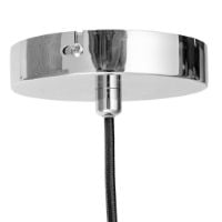 Bild von Bloomingville Adar Pendelleuchte Ø: 22 cm – Grau/Glas