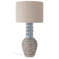 Bild von Bloomingville Gadiela Stehlampe H: 90 cm - Blau/Steinzeug