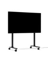 Bild von Pedestal Straight Rollin' TV-Ständer 107x80 cm - Anthrazit