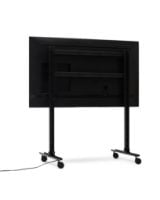 Bild von Pedestal Straight Rollin' TV-Ständer 107x80 cm - Anthrazit