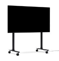 Bild von Standfußplatte Straight Rollin' TV Stativ 107x80 cm - Anthrazit