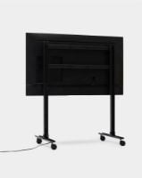 Bild von Standfußplatte Straight Rollin' TV Stativ 107x80 cm - Anthrazit