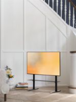 Bild von Standfußplatte Gerader hoher TV-Stativ 100x80 cm - Anthrazit