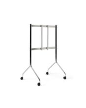 Bild von Pedestal Pipe Moon Rollin‘ Tall TV-Ständer 121 x 78 cm – Chrom