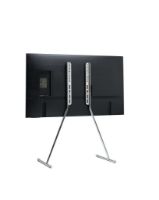 Bild von Pedestal Pipe Viva TV-Ständer, H: 102 cm – Chrom