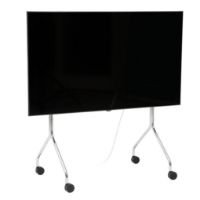 Bild von Standfuß Pipe Moon Rollin' TV-Stativ 107x78 cm - Chrom