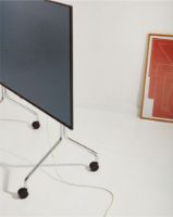 Bild von Standfuß Pipe Moon Rollin' TV-Stativ 107x78 cm - Chrom