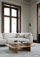 Bild von Woud Parallel Couchtisch 90x90 cm - Weiß pigmentierte lackierte Eiche