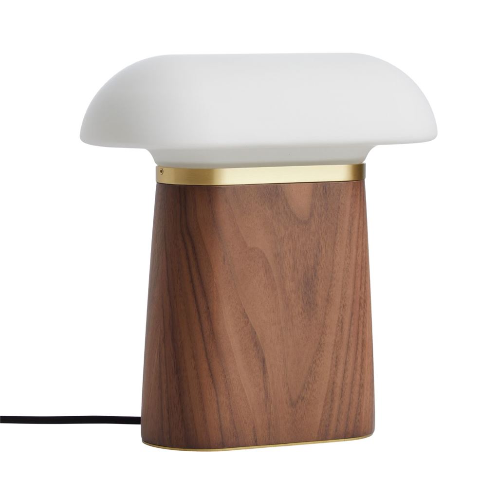 Bild von Woud Nova Tischlampe H: 27,5 cm - Walnuss 