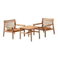 Bild von FDB Furniture Together Lounge-Set M6+M19 - Teak massiv/Natur geölt