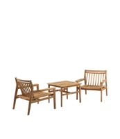 Bild von FDB Furniture Together Lounge-Set M6+M19 - Teak massiv/Natur geölt