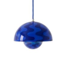 Bild von &Tradition Flowerpot VP1 Pendel Ø: 23 cm - Kobaltblau & Dämmerungsblau