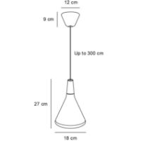 Bild von Design For The People Nori 18 Ø: 18 cm - Weiß
