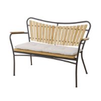 Bild von Mandalay Sitzkissen für Marguerit Bank L: 112 cm – Polyester/Sand