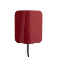 Bild von HAY Apex Wandleuchte H: 16 cm - Stahl/Kastanienrot
