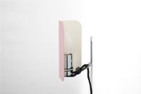 Bild von HAY Apex Wandleuchte H: 16 cm - Stahl/Luis Pink 