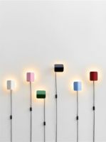 Bild von HAY Apex Wandleuchte H: 16 cm - Stahl/Austernweiß