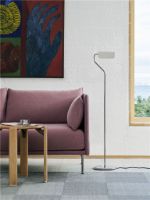 Bild von HAY Apex Stehleuchte H: 110 cm - Stahl/Austernweiß