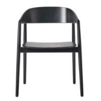 Bild von Andersen Furniture AC2 Stuhl H: 74 cm - Buche/Schwarzlack