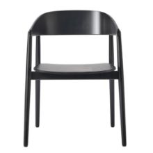 Bild von Andersen Furniture AC2 Stuhl H: 74 cm - Buche/Schwarzlack