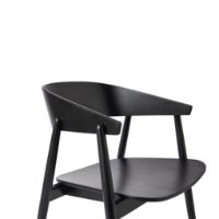 Bild von Andersen Furniture AC2 Stuhl H: 74 cm - Buche/Schwarzlack