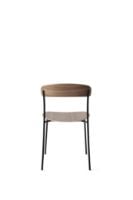 Bild von New Works Missing Chair SH: 46 cm - Lackierter Nussbaum/Ultra 574 Brandy