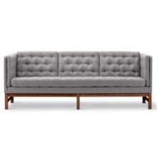 Bild von Fredericia Furniture EJ315 3 Pers. Sofa L: 210 cm – Luce 005 Scoria/Walnuss geölt
