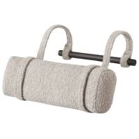 Bild von Vipp 468 Lodge Nackenstütze für Lodge Lounge Chair L: 40,5 cm - 03 Hellgrau
