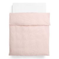 Bild von HAY Fineline Duvet Cover 140x220 cm - Soft Pink